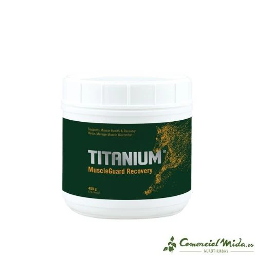 VETNOVA TITANIUM MUSCLEGUARD RECOVERY Caballos 450gr