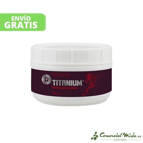 VETNOVA TITANIUM PERFORMANCE LACTATE Caballos 360gr