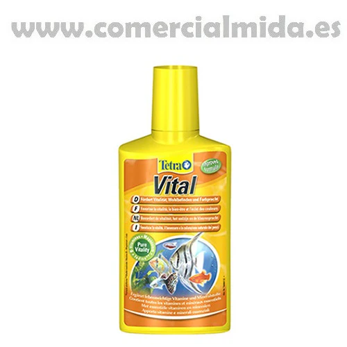 TETRA VITAL 100ml favorece la vitalidad y el bienestar de los peces