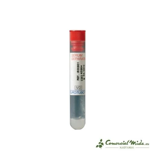 Tubo de Plástico Vacuette Recogida de Sangre (Caja 50 Uds.)