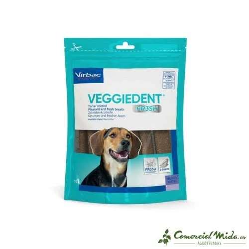 VIRBAC Veggiedent Fr3sh para Halitosis y Mal Aliento en Perros - Image 3