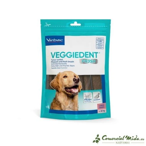 VIRBAC Veggiedent Fr3sh para Halitosis y Mal Aliento en Perros - Image 4