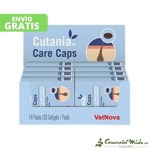 VETNOVA Cutania Care Caps Perros y Gatos - Image 2