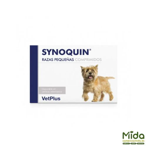 VETPLUS Synoquin Condroprotector para Razas Pequeñas en Comprimidos