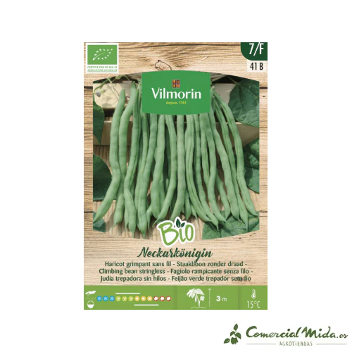 VILMORIN BIO Semillas Judía de Enrame NECARKONIGIN
