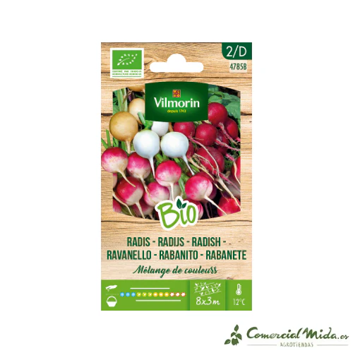 VILMORIN BIO Semillas Rabanito Mix