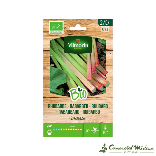 VILMORIN BIO Semillas Ruibarbo Victoria