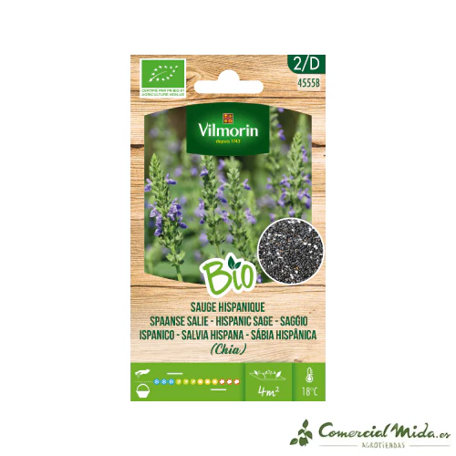 VILMORIN BIO Semillas Salvia Hispana