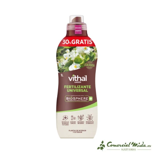 VITHAL GARDEN Fertilizante Biosphere Plus